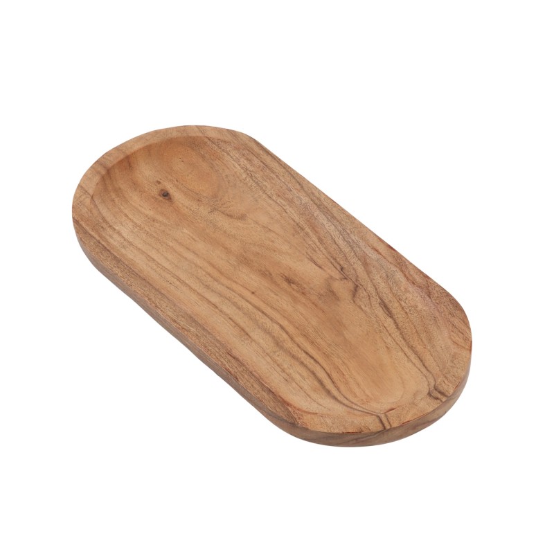 Natural Wooden Oval Platter