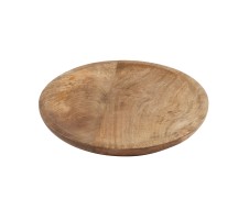 Round Wood Serving Platter