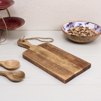Wooden Rectangular Chopping Board