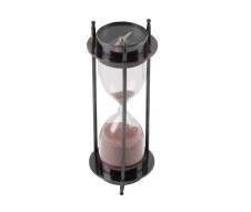 Sand Timer with compass
